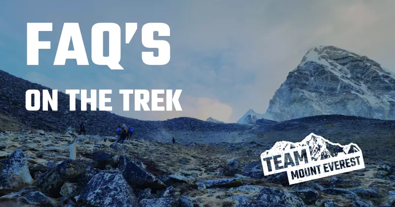 FAQ On the trek